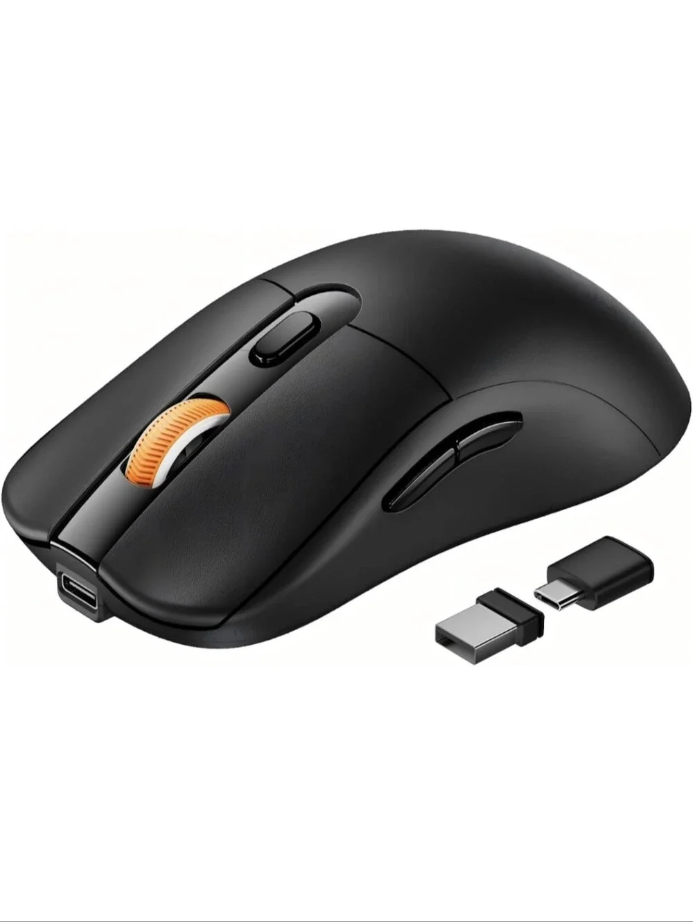 ProtoArc EM15 USB C Mouse, Bluetooth Wireless Mouse for MacBook, Black68g